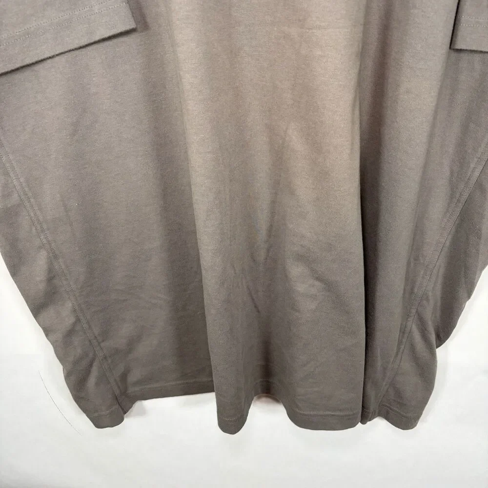 Duluth Trading Henley T Shirt Mens Size 2XL XXL Gray Short Sleeve Coolmax Poly - Picture 10 of 11